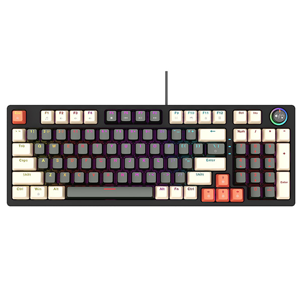 Bàn phím cơ E-DRA EK398 Alpha Red switch