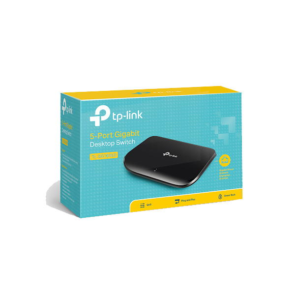 Bộ chia tín hiệu Internet TP-Link TL-SG1005D 5-Port