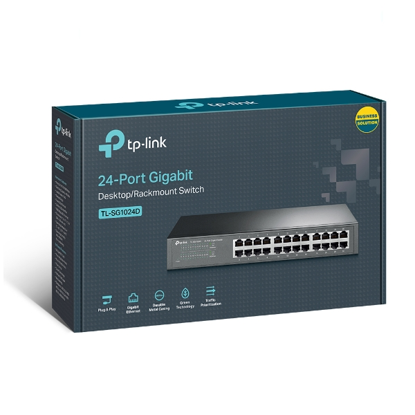 Bộ chia tín hiệu Internet TP-Link TL-SG1024D 24-Port